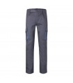 VL HYPNOS Pantalon de sarga multibolsillos bicolor 200g m en algodon 35 y poliester 65