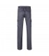 VL HYPNOS Pantalon de sarga multibolsillos bicolor 200g m en algodon 35 y poliester 65
