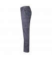 VL HYPNOS Pantalon de sarga multibolsillos bicolor 200g m en algodon 35 y poliester 65