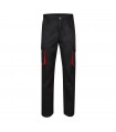 VL HYPNOS Pantalon de sarga multibolsillos bicolor 200g m en algodon 35 y poliester 65