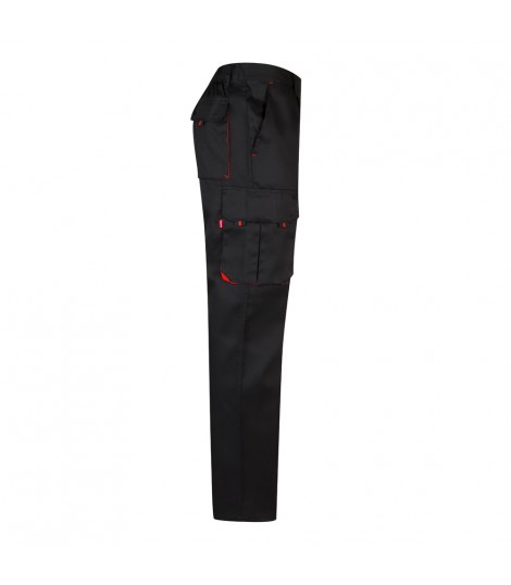 VL HYPNOS Pantalon de sarga multibolsillos bicolor 200g m en algodon 35 y poliester 65