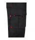VL HYPNOS Pantalon de sarga multibolsillos bicolor 200g m en algodon 35 y poliester 65