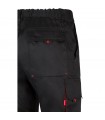 VL HYPNOS Pantalon de sarga multibolsillos bicolor 200g m en algodon 35 y poliester 65