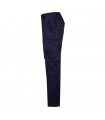 VL HYPNOS Pantalon de sarga multibolsillos bicolor 200g m en algodon 35 y poliester 65