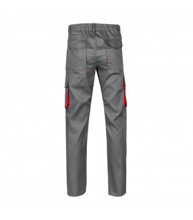 VL HYPNOS Pantalon de sarga multibolsillos bicolor 200g m en algodon 35 y poliester 65