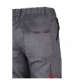 VL HYPNOS Pantalon de sarga multibolsillos bicolor 200g m en algodon 35 y poliester 65