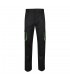 VL HYPNOS Pantalon de sarga multibolsillos bicolor 200g m en algodon 35 y poliester 65