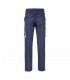 VL HYPNOS Pantalon de sarga multibolsillos bicolor 200g m en algodon 35 y poliester 65