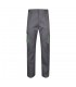 VL HYPNOS Pantalon de sarga multibolsillos bicolor 200g m en algodon 35 y poliester 65