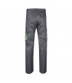 VL HYPNOS Pantalon de sarga multibolsillos bicolor 200g m en algodon 35 y poliester 65