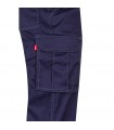 VL PAN Pantalon elastico multibolsillos 290g m en algodon 46 EME 38 y poliester 16