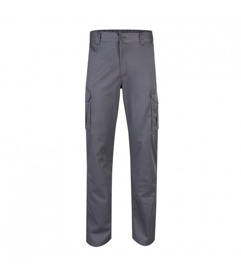 VL PAN Pantalon elastico multibolsillos 290g m en algodon 46 EME 38 y poliester 16