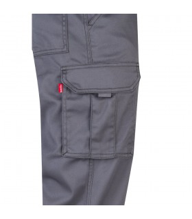 VL PAN Pantalon elastico multibolsillos 290g m en algodon 46 EME 38 y poliester 16