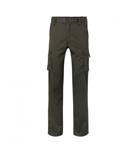 VL PAN Pantalon elastico multibolsillos 290g m en algodon 46 EME 38 y poliester 16