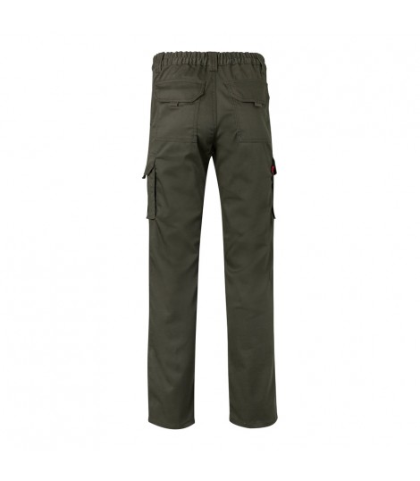 VL PAN Pantalon elastico multibolsillos 290g m en algodon 46 EME 38 y poliester 16