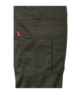 VL PAN Pantalon elastico multibolsillos 290g m en algodon 46 EME 38 y poliester 16