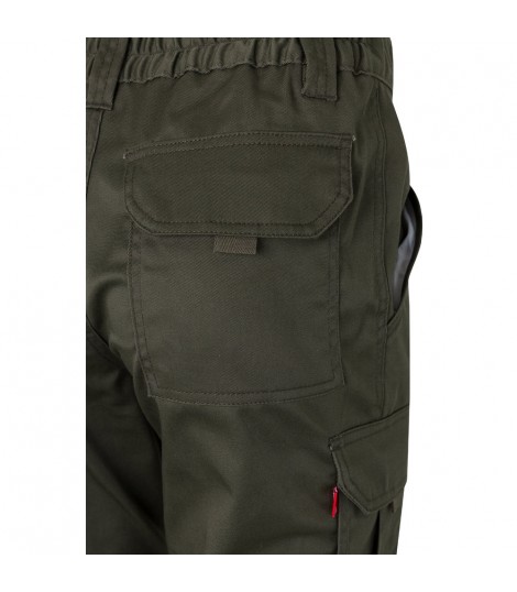 VL PAN Pantalon elastico multibolsillos 290g m en algodon 46 EME 38 y poliester 16