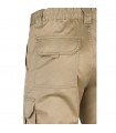 VL PAN Pantalon elastico multibolsillos 290g m en algodon 46 EME 38 y poliester 16
