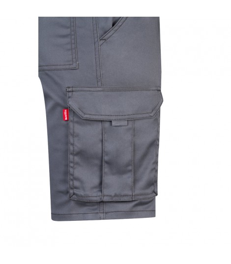 VL HEBE Bermudas elasticas multibolsillos 240g m en algodon 46 EME 38 y poliester 16