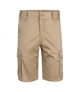 VL HEBE Bermudas elasticas multibolsillos 240g m en algodon 46 EME 38 y poliester 16