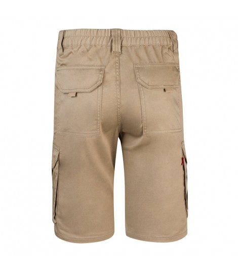 VL HEBE Bermudas elasticas multibolsillos 240g m en algodon 46 EME 38 y poliester 16