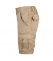 VL HEBE Bermudas elasticas multibolsillos 240g m en algodon 46 EME 38 y poliester 16