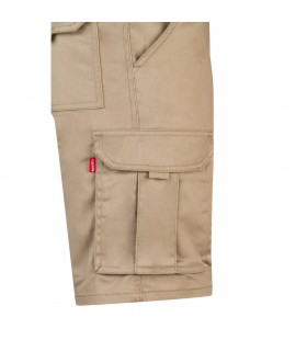 VL HEBE Bermudas elasticas multibolsillos 240g m en algodon 46 EME 38 y poliester 16