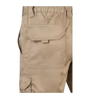 VL HEBE Bermudas elasticas multibolsillos 240g m en algodon 46 EME 38 y poliester 16