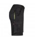 VL HEMERA Bermudas elasticas bicolor y multibolsillos 240 g m en algodon 46 EME 38 y poliester 16