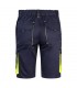 VL HEMERA Bermudas elasticas bicolor y multibolsillos 240 g m en algodon 46 EME 38 y poliester 16