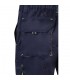 VL HEMERA Bermudas elasticas bicolor y multibolsillos 240 g m en algodon 46 EME 38 y poliester 16
