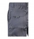 VL HEMERA Bermudas elasticas bicolor y multibolsillos 240 g m en algodon 46 EME 38 y poliester 16