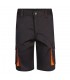 VL HEMERA Bermudas elasticas bicolor y multibolsillos 240 g m en algodon 46 EME 38 y poliester 16