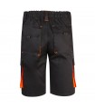 VL HEMERA Bermudas elasticas bicolor y multibolsillos 240 g m en algodon 46 EME 38 y poliester 16