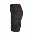 VL HEMERA Bermudas elasticas bicolor y multibolsillos 240 g m en algodon 46 EME 38 y poliester 16