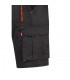 VL HEMERA Bermudas elasticas bicolor y multibolsillos 240 g m en algodon 46 EME 38 y poliester 16