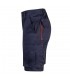 VL HEMERA Bermudas elasticas bicolor y multibolsillos 240 g m en algodon 46 EME 38 y poliester 16