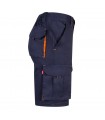 VL HEMERA Bermudas elasticas bicolor y multibolsillos 240 g m en algodon 46 EME 38 y poliester 16