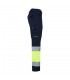 VL ZEUS LARGE Pantalon elastico multibolsillos bicolor 240 g m en algodon 46 EME 38 y poliester 16 