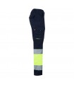 VL ZEUS LARGE Pantalon elastico multibolsillos bicolor 240 g m en algodon 46 EME 38 y poliester 16 