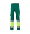 VL ZEUS LARGE Pantalon elastico multibolsillos bicolor 240 g m en algodon 46 EME 38 y poliester 16 