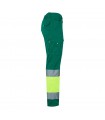 VL ZEUS LARGE Pantalon elastico multibolsillos bicolor 240 g m en algodon 46 EME 38 y poliester 16 