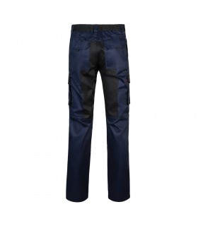 VL NJORD Pantalon de sarga multibolsillos bicolor 240 g m en algodon 35 y poliester 65