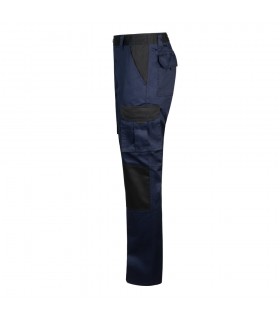 VL NJORD Pantalon de sarga multibolsillos bicolor 240 g m en algodon 35 y poliester 65
