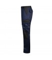 VL NJORD Pantalon de sarga multibolsillos bicolor 240 g m en algodon 35 y poliester 65