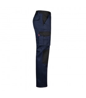 VL NJORD Pantalon de sarga multibolsillos bicolor 240 g m en algodon 35 y poliester 65