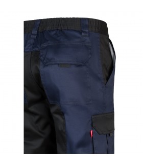 VL NJORD Pantalon de sarga multibolsillos bicolor 240 g m en algodon 35 y poliester 65