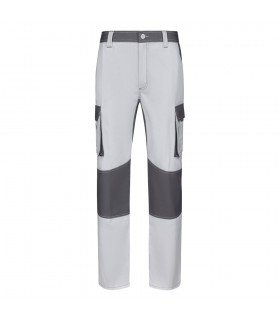 VL NJORD Pantalon de sarga multibolsillos bicolor 240 g m en algodon 35 y poliester 65
