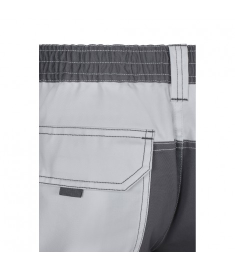 VL NJORD Pantalon de sarga multibolsillos bicolor 240 g m en algodon 35 y poliester 65
