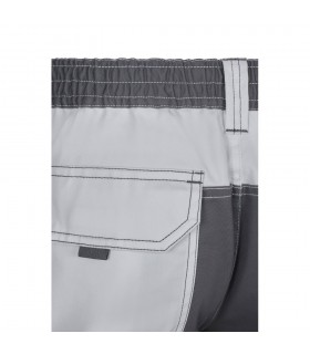 VL NJORD Pantalon de sarga multibolsillos bicolor 240 g m en algodon 35 y poliester 65